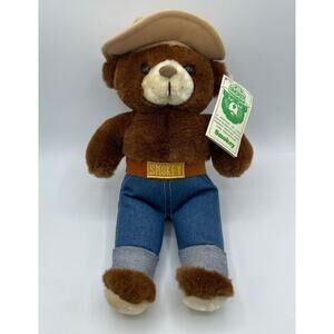 Deadstock Vintage 1985 Smokey the Bear Plush